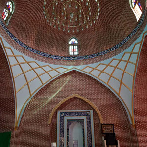 Azerbaijan / Aserbaidschan - Moschee in der Hauptstadt - Autonomen Republik Nakhchivan