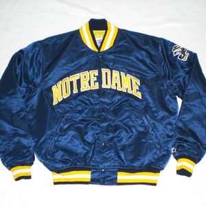 AUSVERKAUFT / SOLD OUT - NCAA Notre Dame Fightin' Irish Starter Jacke (Gebraucht)