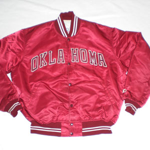 AUSVERKAUFT / SOLD OUT - NCAA Oklahoma Sooners Starter Jacke (Gebraucht)