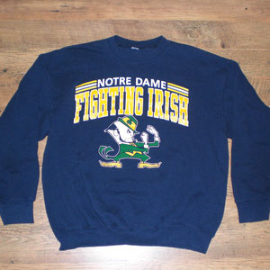 AUSVERKAUFT / SOLD OUT - NCAA Notre Dame Fightin' Irish Pullover (Gebraucht) 