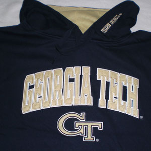 AUSVERKAUFT / SOLD OUT - NCAA Georgia Tech Yellow Jackets Hoodie (Neuware)