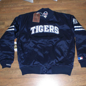 AUSVERKAUFT / SOLD OUT - MLB Detroit Tigers Mitchell & Ness Jacke (Neuware)