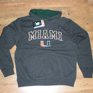 AUSVERKAUFT / SOLD OUT - NCAA Miami Hurricans Hoodie (Neuware)