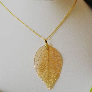~gold leaf pendant~