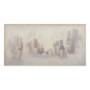 "Still Life of Tokyo"  oil on canvas  194×97cm