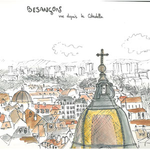 Panorama sur la ville de Besançon