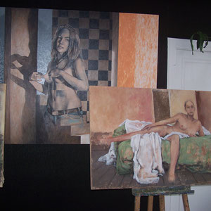Atelier - Didier Goguilly - Sommeil et illusion " Éros " exposition à l'ARTSENAL