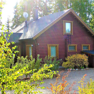 Ihr Ferienhaus am See im Herbst