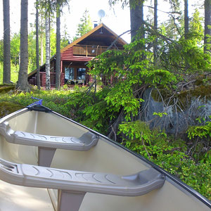 Unternehmen Sie mit unserem Kanu Touren in die weitläufigen Inselwelten des Päijänne See Nationalparks vor Ihrem Domizil