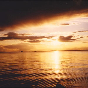 Rudern Sie am Abend nochmals hinaus auf den großen See und genießen Sie das abendliche Panorama des Sees