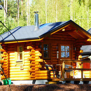 Outdoor sauna