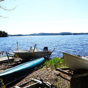 Ihre Inklusv-Boote, 50 am See vor dem Haus