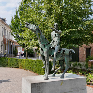 Brügge die Apokalyptischen Reiter am Arendshof