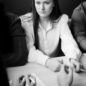 séance de travail entre collaborateurs 