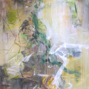 90 x 140 cm, Ölpastell, Acryl auf Leinwand