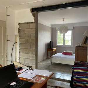 VUE SUR CHAMBRE EXISTANTE