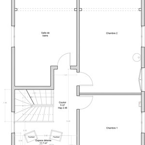PLAN ETAGE PROJET