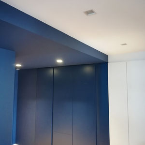 VUE SUR COULOIR PEINT
