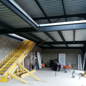 VUE SUR RDC EN COURS DE TRAVAUX
