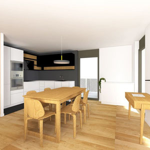 VUE SUR LA CUISINE