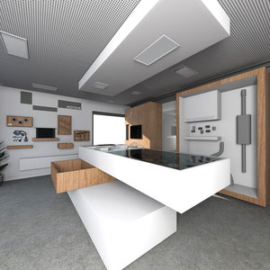 VUE 3D SUR SHOW-ROOM 4 