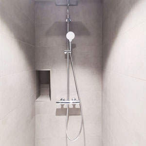 VUE SUR DOUCHE CREE