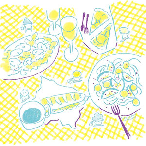 2020年6月 黄色い食卓