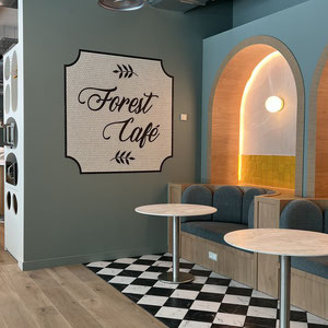 Enseigne d'entreprise mosaïque