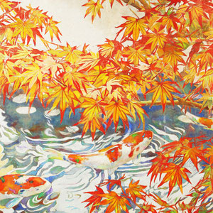 《紅葉》  60.6×41.0cm  2014