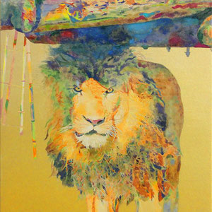 《Leo》　27.3×41.0cm　2017