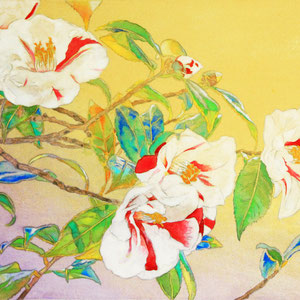 《椿》　22.0×27.3cm　2016