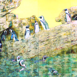 《群生》 210.0×540.0cm　2015