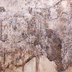 《幻華》　130.3×162.0cm　2014　　／第20回松伯美術館花鳥画展