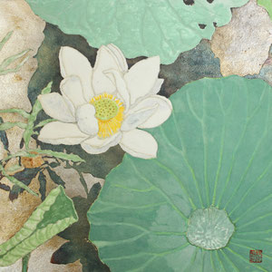 《水面華》　27.3×27.3cm　2012