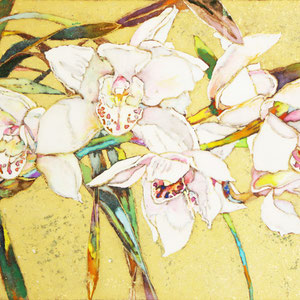 《Cymbidium》 22.0×33.3cm 2013