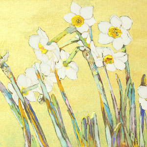 《水仙》　19.0×33.3cm　2013