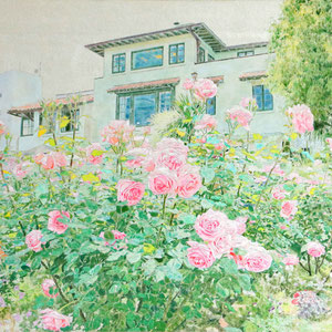 《薔薇の丘》　F12　2023