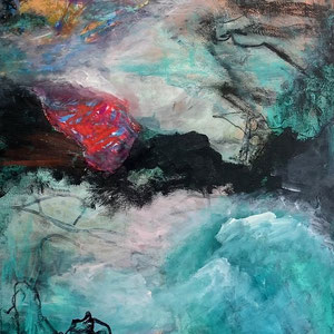 Das Sein und das Nichts Diptychon II je 80 x 40 cm | 720,- € (komplett)