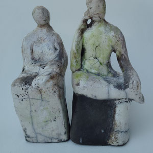 Maitreya, Buddha der Zukunft, mit seiner Frau