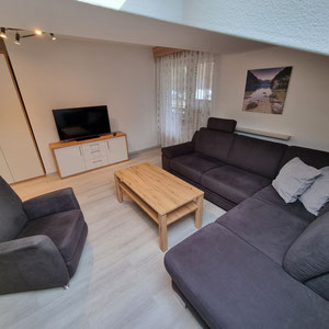 Ferienwohnung Grünstein Wohnzimmer