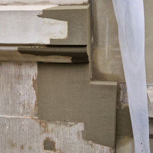 Sanierung Lisene aus Berner Sandstein