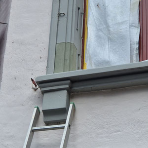 Grandhotel Giessbach Fenstergewände flicken