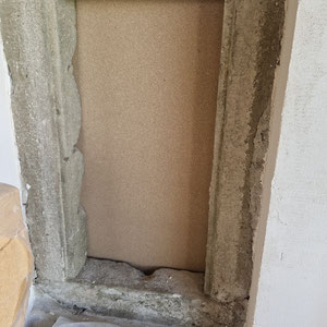 Wohnscheune, Kirchegemeinde Gerzensee, Sanierung Fenstereinfassung