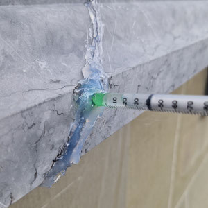 Kirche Hindelbank, Restaurierung Schriftplatten