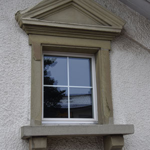 Fassadenrestaurierung, Thun, André Iseli Steinmetz, Sandstein, Fassade, 