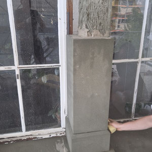 Fassadenrestaurierung, Thun, André Iseli Steinmetz, Sandstein, Fassade, 