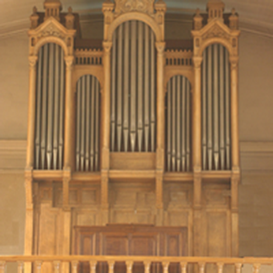 La tribune de l'orgue