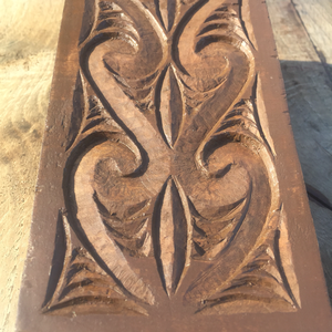 Burns Seiken Maori carving Maori Schnitzerei Rapepape