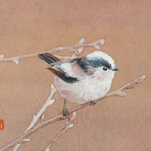 《春待ち》　F0　2025