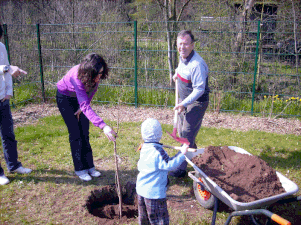 Wünschendorf an der Elster Jochen Wittig "Bäume für Wünschendorf" Wünschendorf Elster